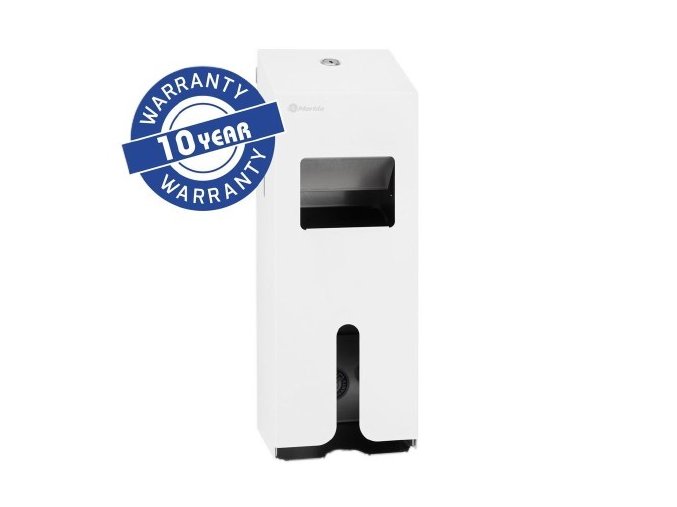 zasobnik na hygienicke vlozky a tampony stella nerez mat bily