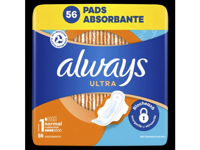 8700216450348 Always vložky Ultra Normal 56ks
