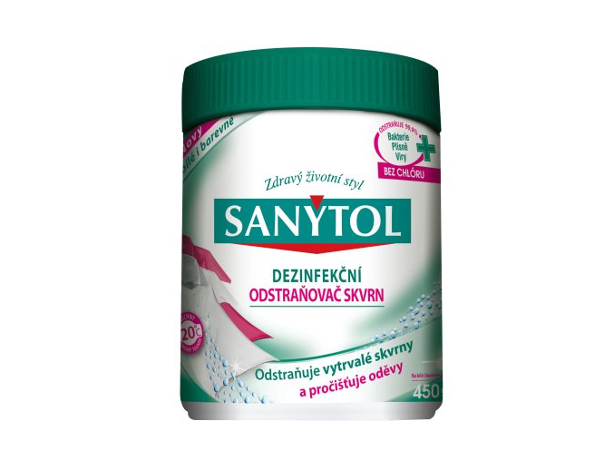 SANYTOL dezinfekcni odstranovac skvrn 450 g