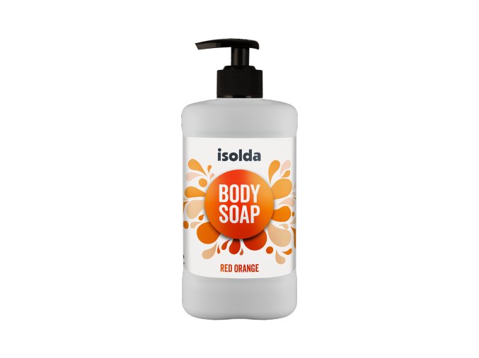 ISOLDA Red orange body soap 400ml