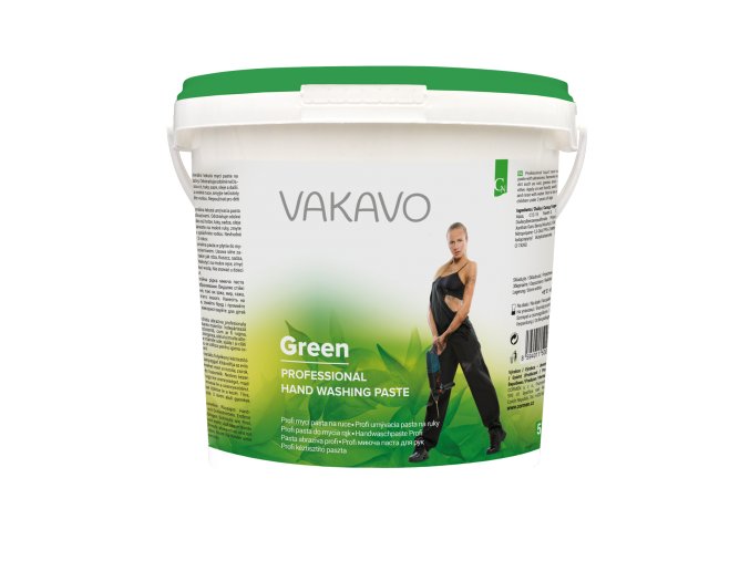 VAKAVO Green profi mycí pasta na ruce 5kg