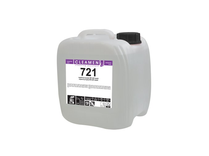 CLEAMEN 721 Nepěnivý kyselý NP-CIP čistič 12kg