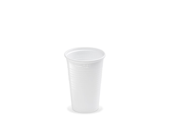 Kelímek (PP) bílý Ø70mm 0,2L [100 ks]