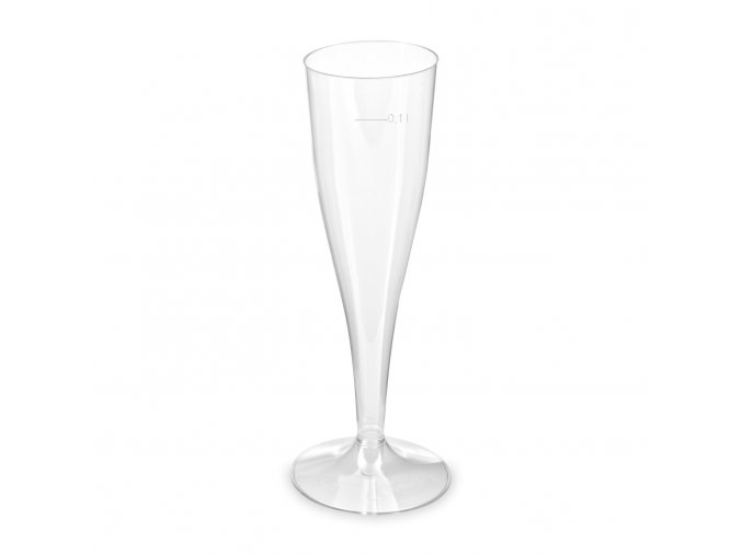 Pohárek krystal na sekt (PS) dvoudílný Ø65mm 0,1L [6 ks]