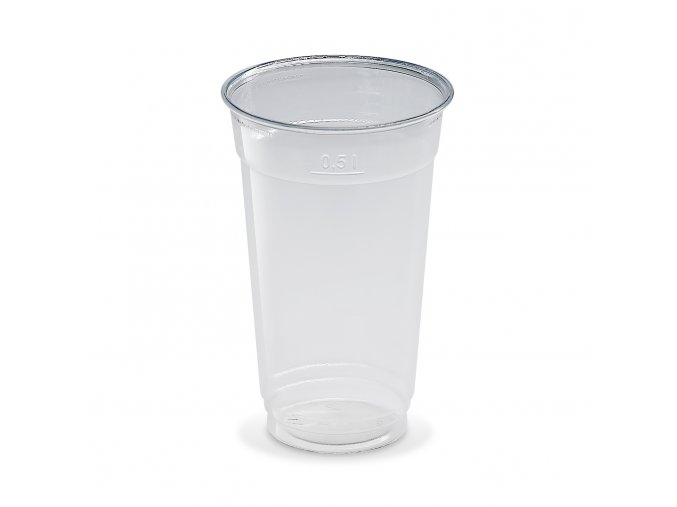 Kelímek (rPET) čirý Ø95mm 0,5L [50 ks]