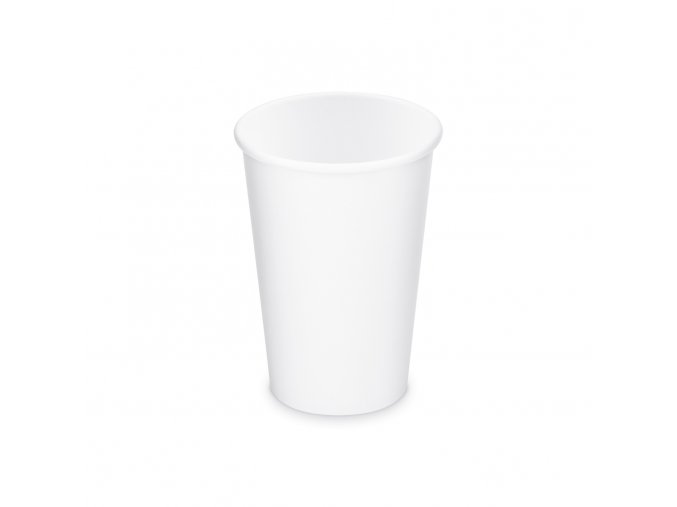Papírový kelímek bílý Ø80mm 330ml `ML: 0,3L/10oz` [10 ks]