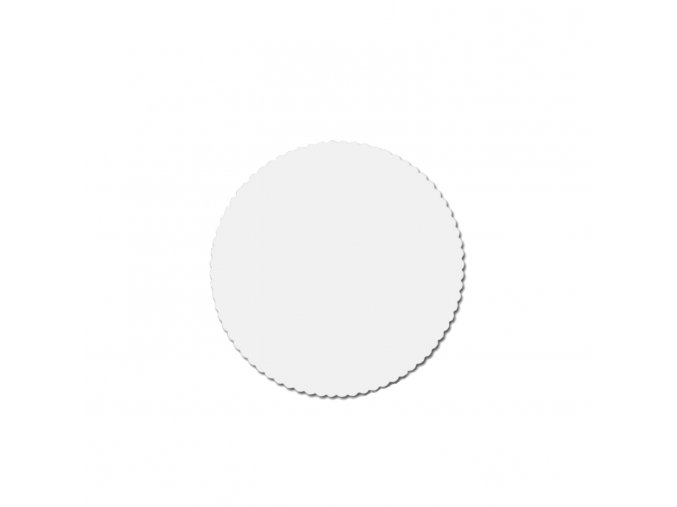 Lepenková podložka pod dort bílá Ø18cm [100 ks]