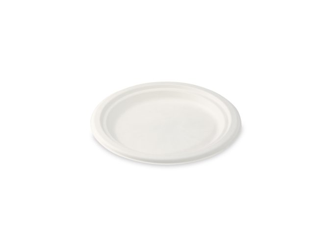 Talíř (cukrová třtina) Ø17,5cm [50 ks]