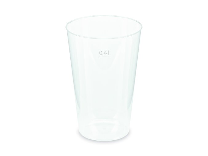 Kelímek vratný (PP) opakovaně použitelný Ø86mm 0,4L [50 ks]