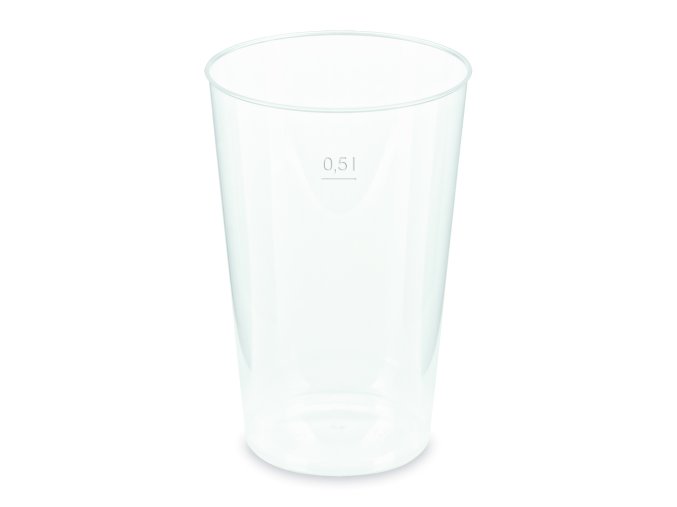 Kelímek vratný (PP) opakovaně použitelný Ø91mm 0,5L [30 ks]