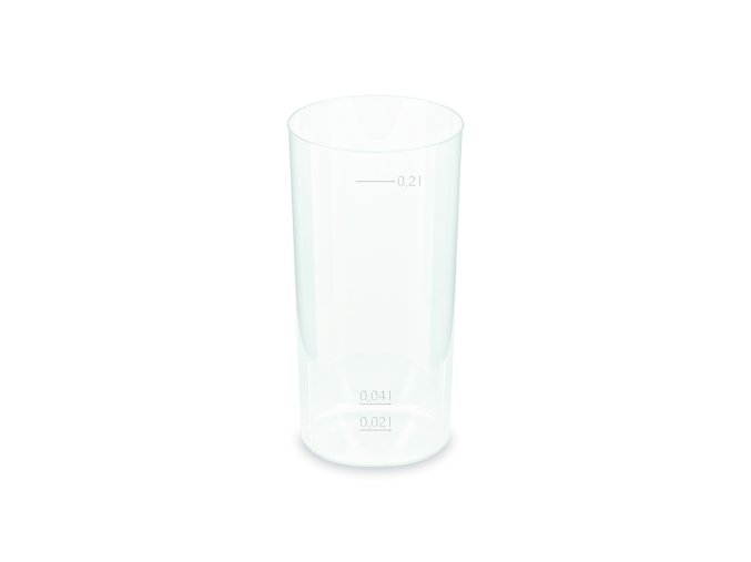 Kelímek vratný (PP) opakovaně použitelný Longdrink Ø56mm 2cl/0,2L [10 ks]