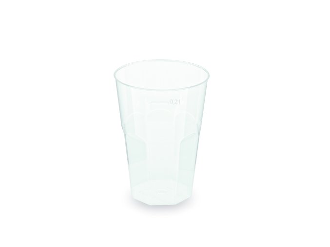 Kelímek vratný (PP) opakovaně použitelný Koktejl Ø70mm 0,2L [25 ks]