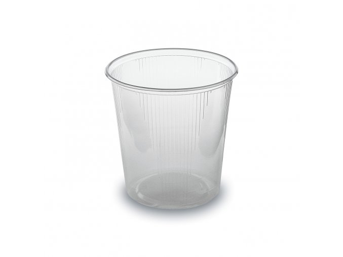 Miska (PP) kulatá průhledná Ø101mm 500ml [100 ks]