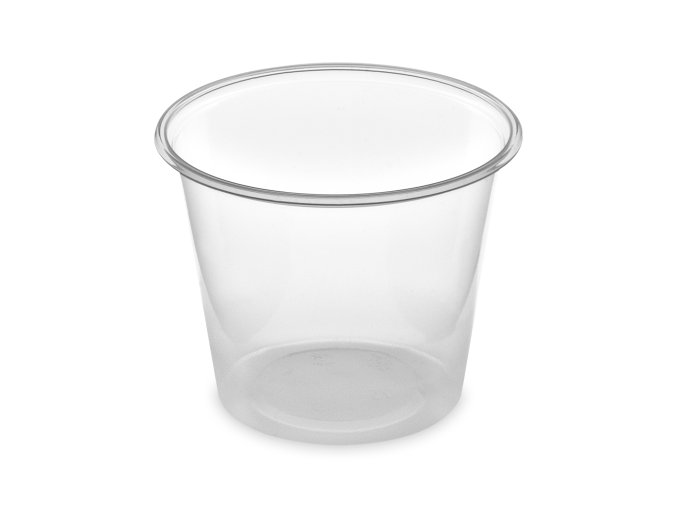 Dresinková miska (PP) Dressingboxx průhledná Ø70mm 125ml [50 ks]