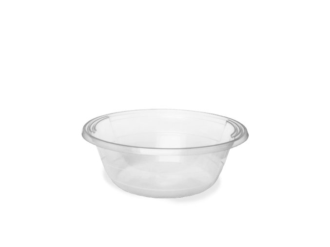 Salátová/polévková miska průhledná 600 ml (PP) [50 ks]