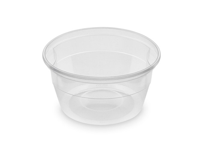 Miska (PP) průhledná Ø127mm 500ml [50 ks]