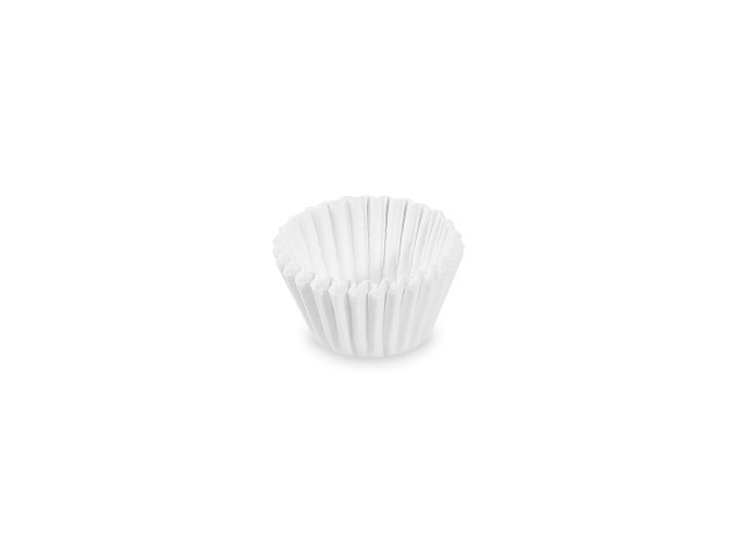 Cukrářský košíček (PAP) bílý Ø20 x 19 mm [1000 ks]