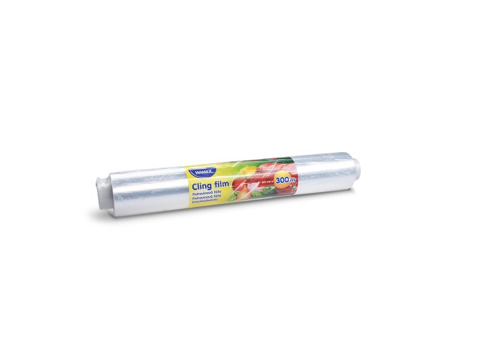 Potravinová fólie (PE) 9µm 44cm x 300m jednotlivě balená [1 ks]