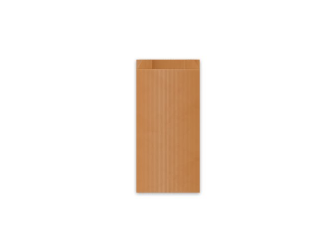 Papírový sáček (FSC Mix) s bočním skladem hnědý 10+5 x 22 cm `0,5kg` [100 ks]