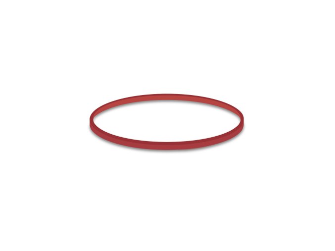 Gumička slabá červená 1mm Ø8cm [1 kg]