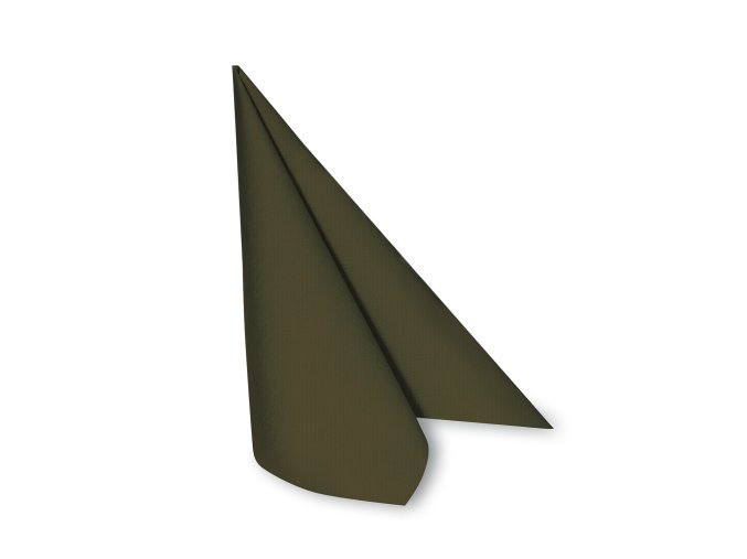 Ubrousek PREMIUM hnědý 40 x 40 cm [50 ks]