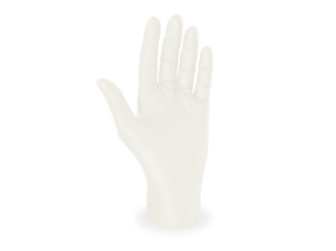 Rukavice (Latex) nepudrovaná natural `S` [100 ks]