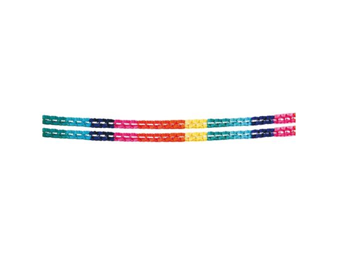 Papírová girlanda Ø8cm x 2,7m [2 ks]