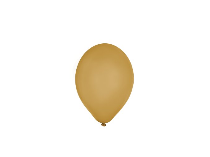 Nafukovací balónek zlatý Ø25cm `M` [100 ks]