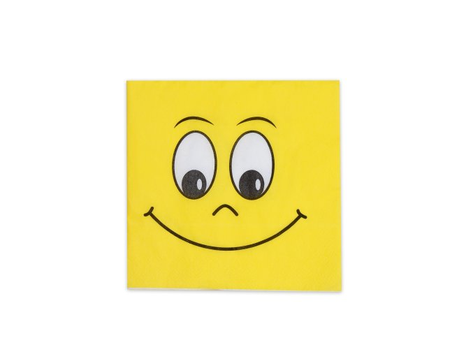 Ubrousek (PAP FSC Mix) 3vrstvý Smile 33 x 33 cm [20 ks]