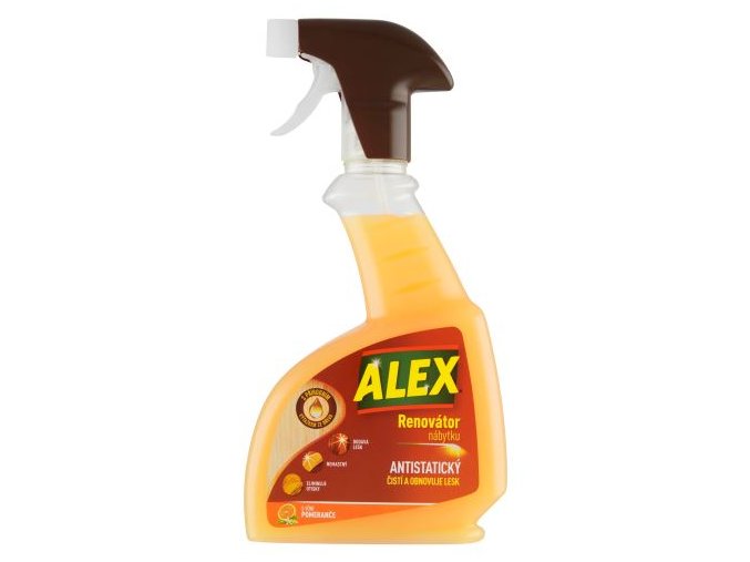 alex renovator nabytku antistaticky sprej 375ml pomeranc
