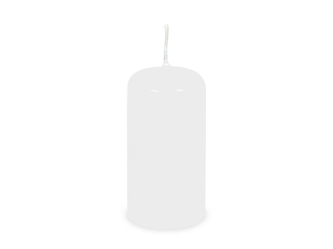 Svíčka válcová bílá Ø60 x 120 mm [1 ks]