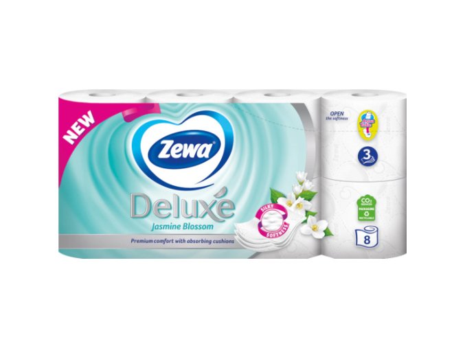 928948 zewa deluxe jasmine blossom toaletni papir 8 roli