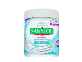 SANYTOL dezinfekcni odstranovac skvrn bile 450 g