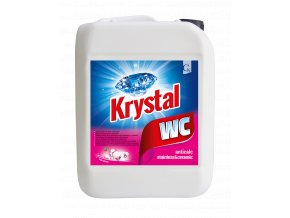 Krystal WC ruzovy 5l