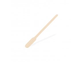Míchátko (dřevěné FSC 100%) tvar pádla 13cm [500 ks]