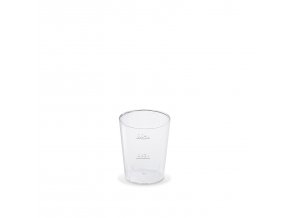 Kelímek krystal (PS) Ø43mm 2cl/4cl [10 ks]