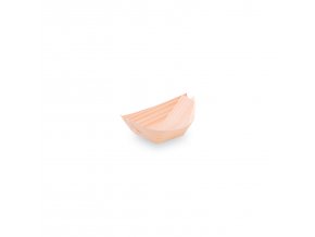 Fingerfood miska (dřevěná FSC 100%) lodička 8 x 5,5 cm [100 ks]