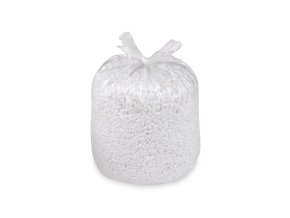 Sáček do koše (HDPE) bílý 60 x 72 cm 60L `L` [20 ks]