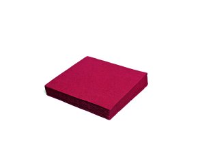 Ubrousek 2vrstvý bordový 33 x 33 cm [50 ks]