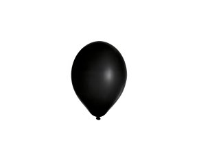 Nafukovací balónek černý Ø25cm `M` [100 ks]