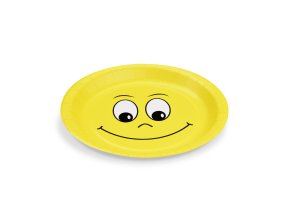 Papírový talíř (FSC Mix) Smile Ø23cm [10 ks]