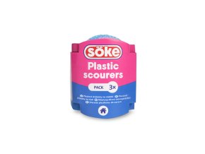 97083771 SOKE Plastic scourer x3 front