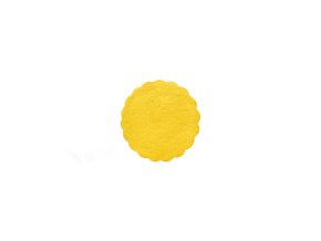 Rozetka (PAP-Airlaid) PREMIUM žlutá Ø9cm [40 ks]