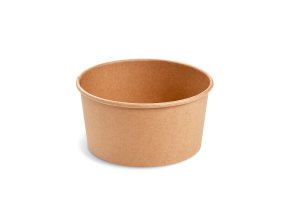 Papírová miska (PAP/PE) kraft Ø150mm 1000ml [50 ks]