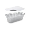 Miska (ALU) hranatá 252 x 132 x 70 mm 1500ml + víčko [5 sad]