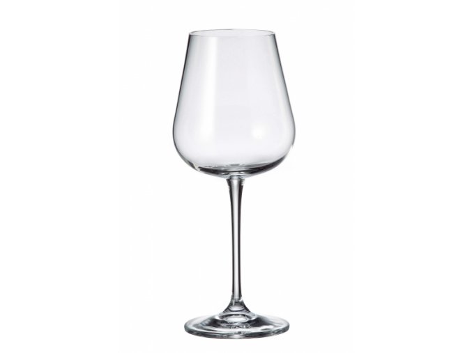 Sada 6 kusů sklenic na bílé víno ARDEA 450ml Crystalite Bohemia