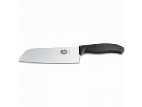 Kuchařský nůž Victorinox SANTOKU 17cm Black