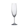 Sada 6 kusů sklenic na šampaňské SYLVIA 220ml Crystalite Bohemia