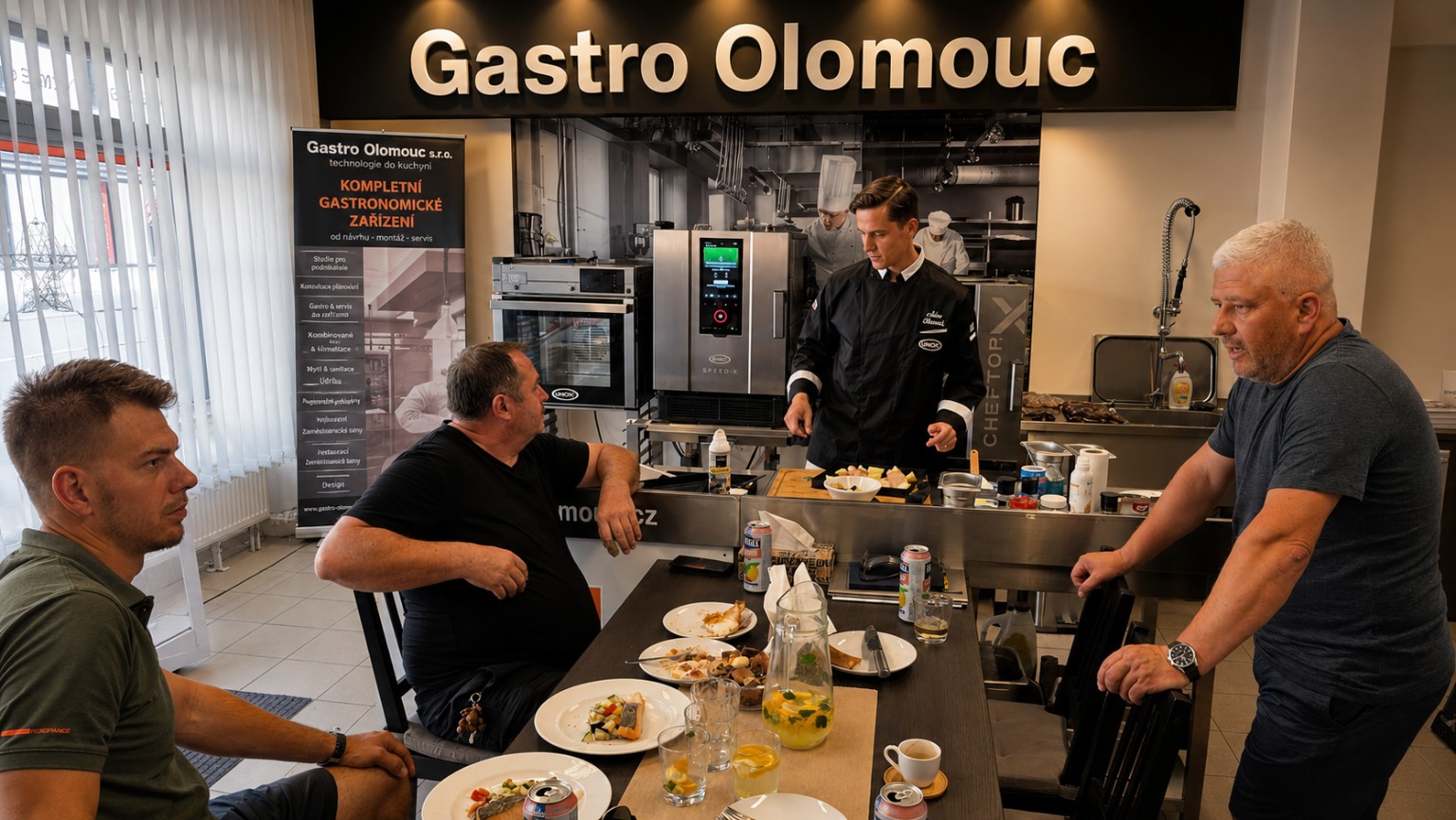 Prezentace profesionální gastro technologie