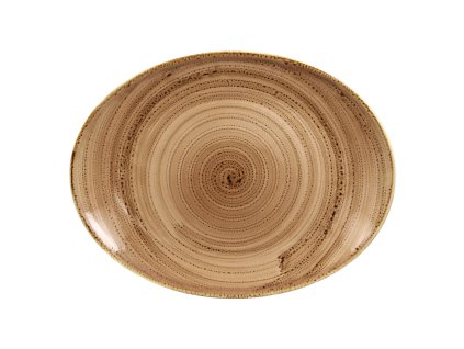 Talíř oválný 36 cm x 27 cm - shell